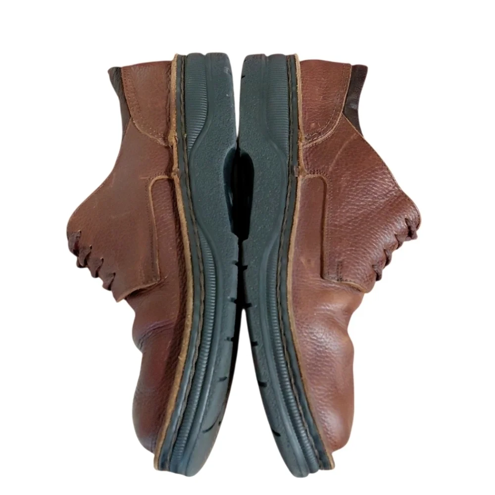 Naot Denali Men's Brown Leather Oxford Comfort Work Shoe Size 12